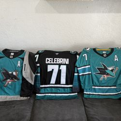 San Jose Sharks Macklin Celebrini Jerseys 