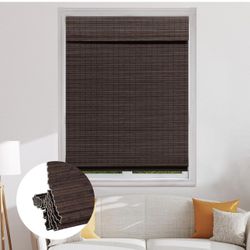 Cordless roller shades blackout