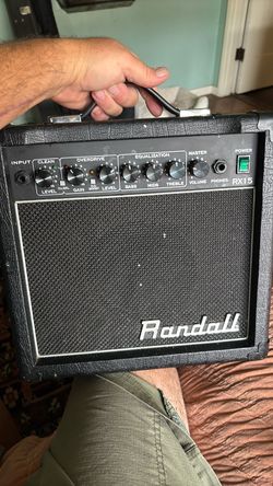 Randall guitar amp rx15 practice amplifier