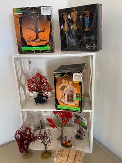 Lemax Halloween Decorations