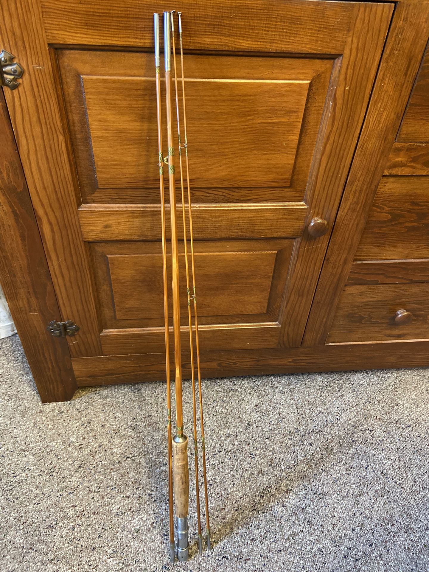 Golden Bamboo Fly Fishing Rod~~Spare Tip