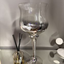Silver Candle Holders 