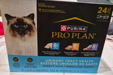 Purina pro plan wet cat food urinary tract health
