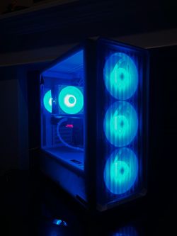 White RTX 3060 Ti Gaming PC