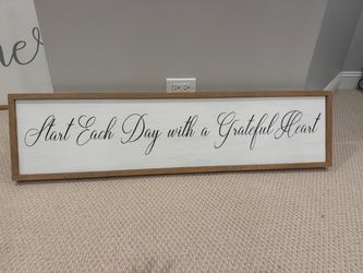 Wall sign