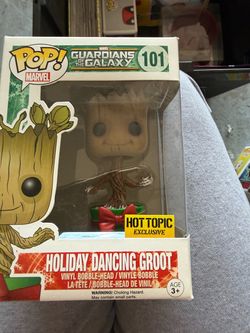 Funko Pop Holiday Dancing Groot #101 Hot Topic Exclusive