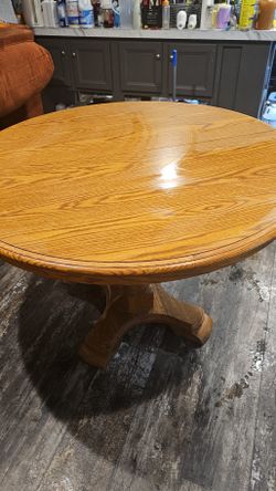 Oak kitchen table