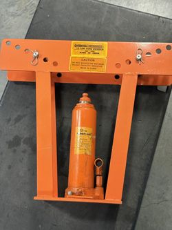Central Hydraulics 12 Ton Pipe Bender