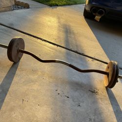 Curl Bar 40 Pounds