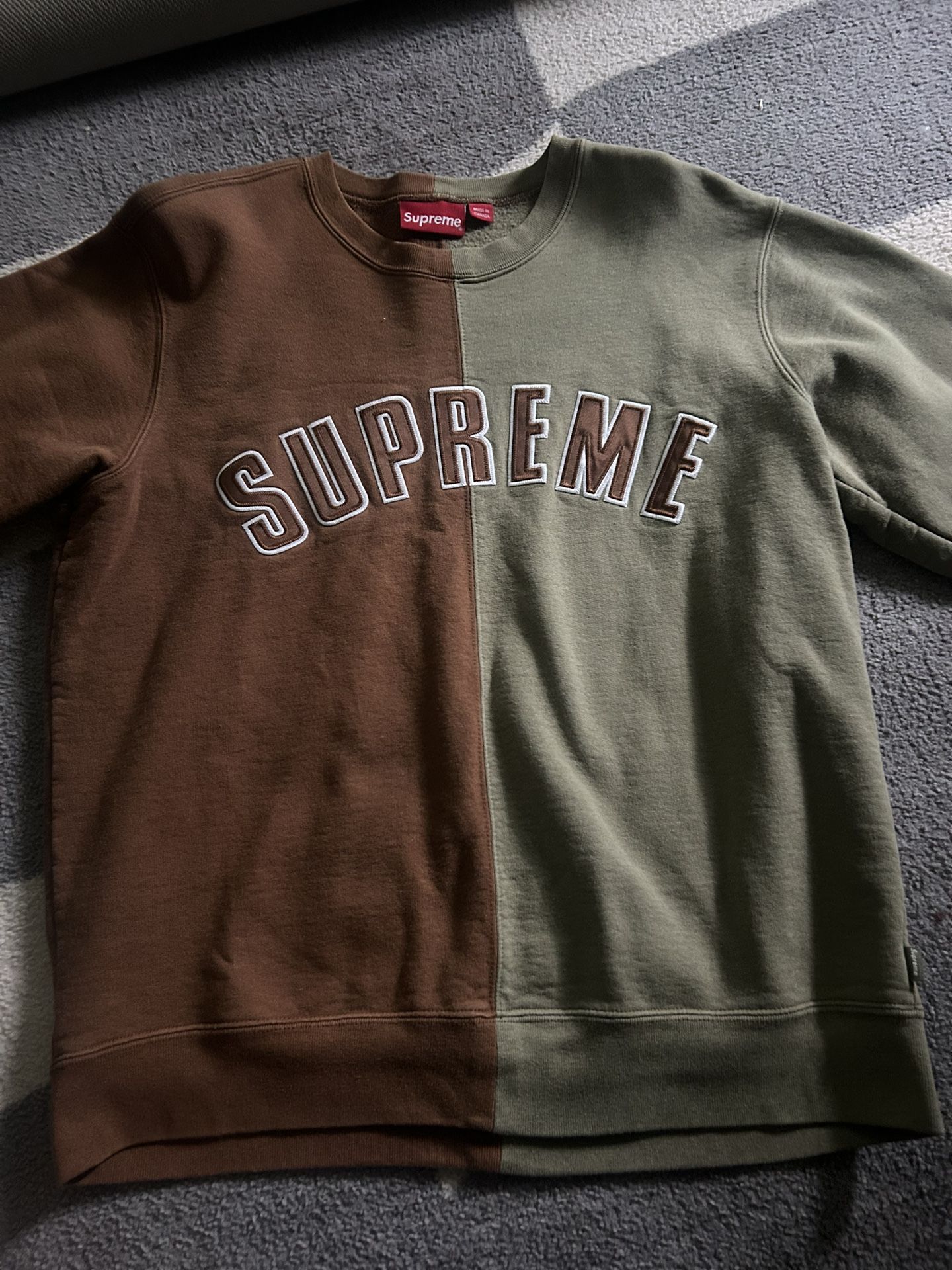 2018 Split Supreme Crewneck