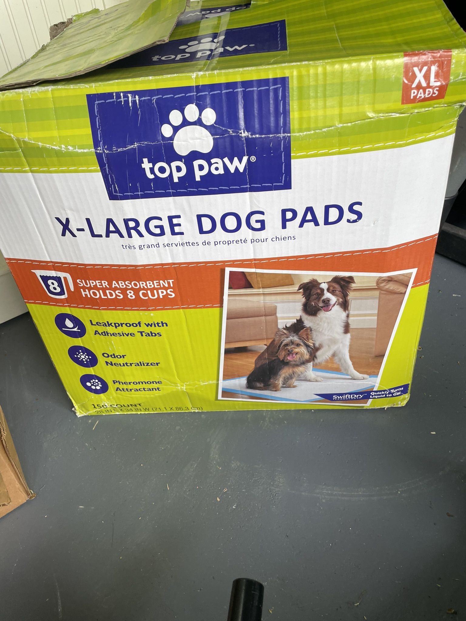 Big Box Of Puppy Pad, Diapers Etc 