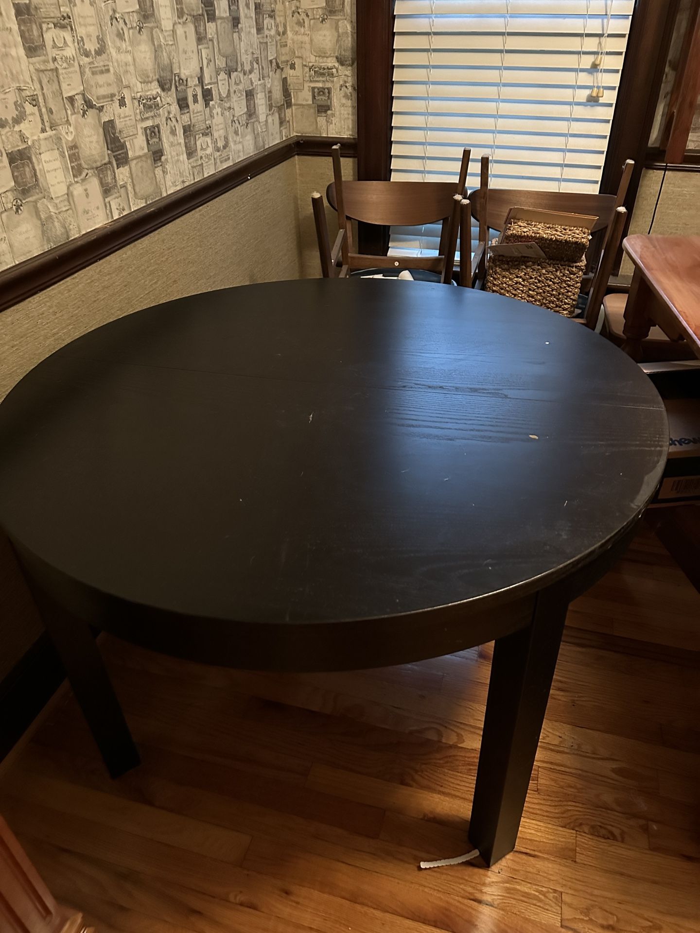 IKEA Dining Table W/Houzz Chairs