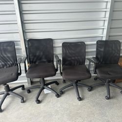 Black Ergonomic Office Chairs ~ Several Available 