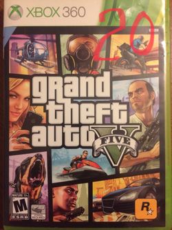 Gta v x box 360 original