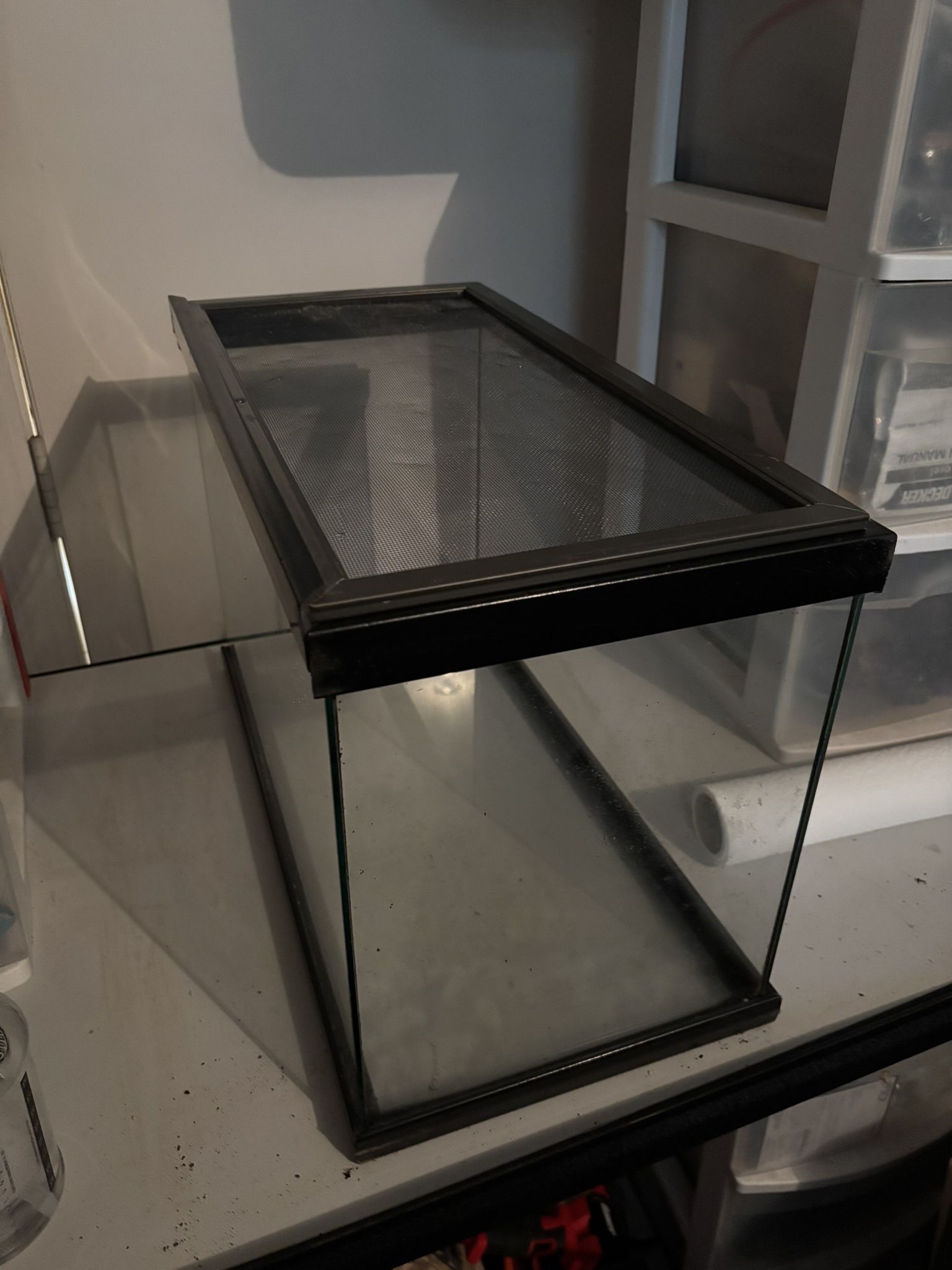 2 Vivarium Tanks + Light & Supplies