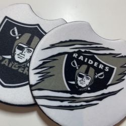 Car Cup Coasters Raiders Or M & M’s