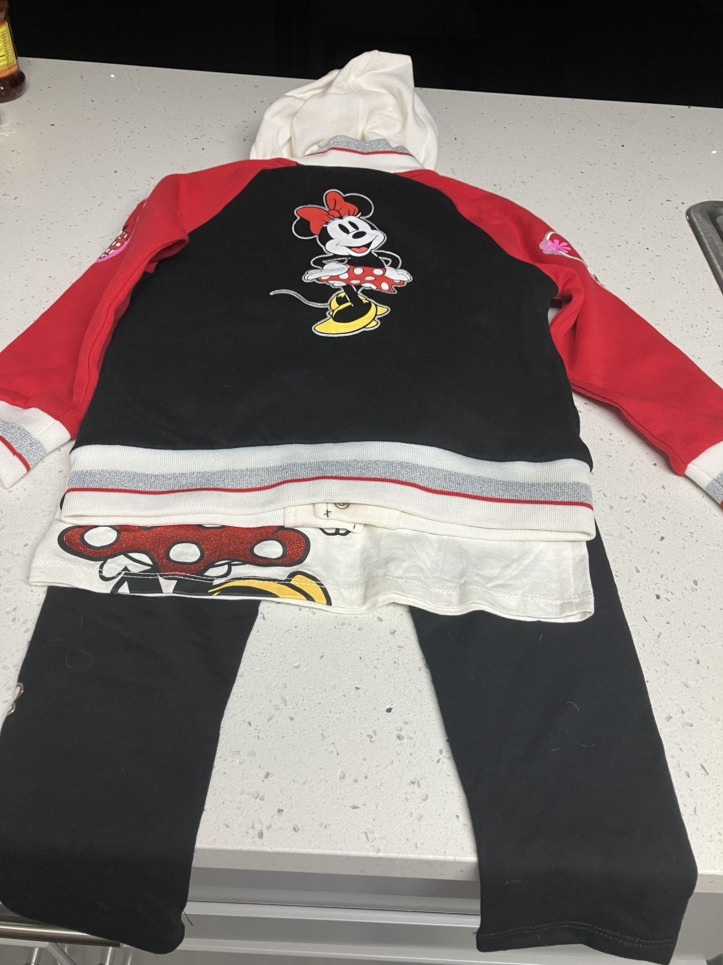 MINNIE MOUSE 3 Piece Set Size 5 NEW