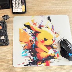 Glass mouse pad