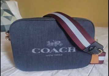 Coach Denim Crossbody Bag New With Tags