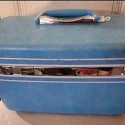 Vintage SAMSONITE Beauty Case / Train Case / Luggage  / Make Up Case