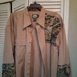 Long Sleeve Cabela's Shirt Rare 941978 super clean