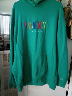 VINTAGE TOMMY HILFIGER HOODIE! supreme bape stussy nike SB dunks Jordan
