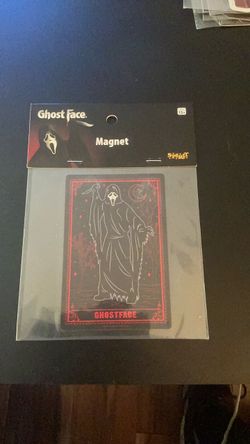 Ghost Face Tarot Card Style Magnet