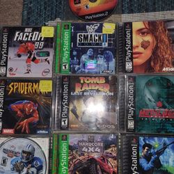 Playstation Game Collection 1234