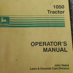 John Deer 1050 Tractor Manual