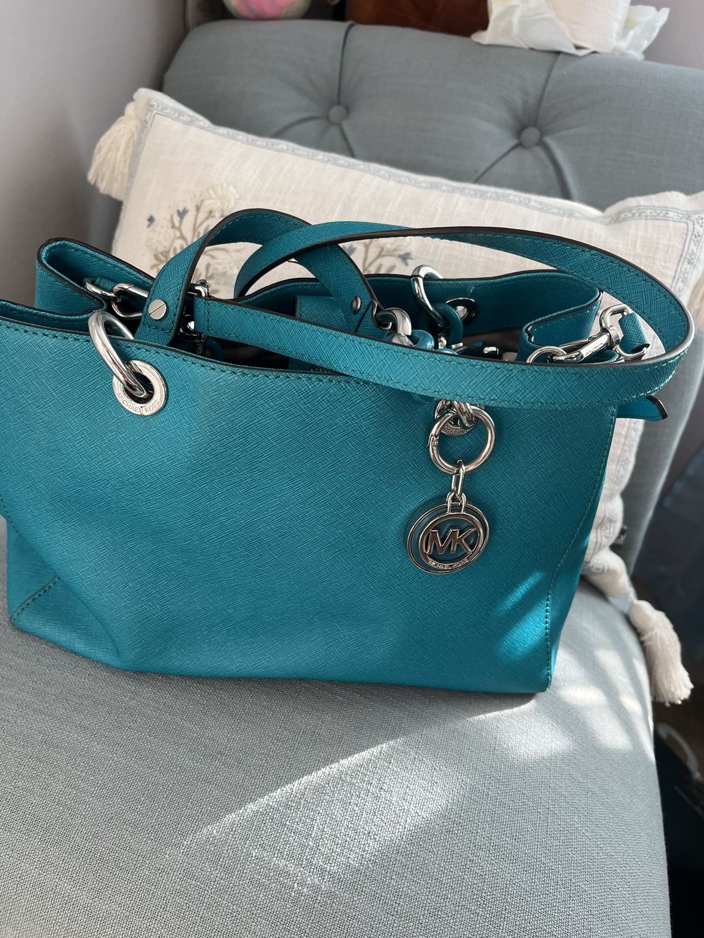 MK Teal Purse