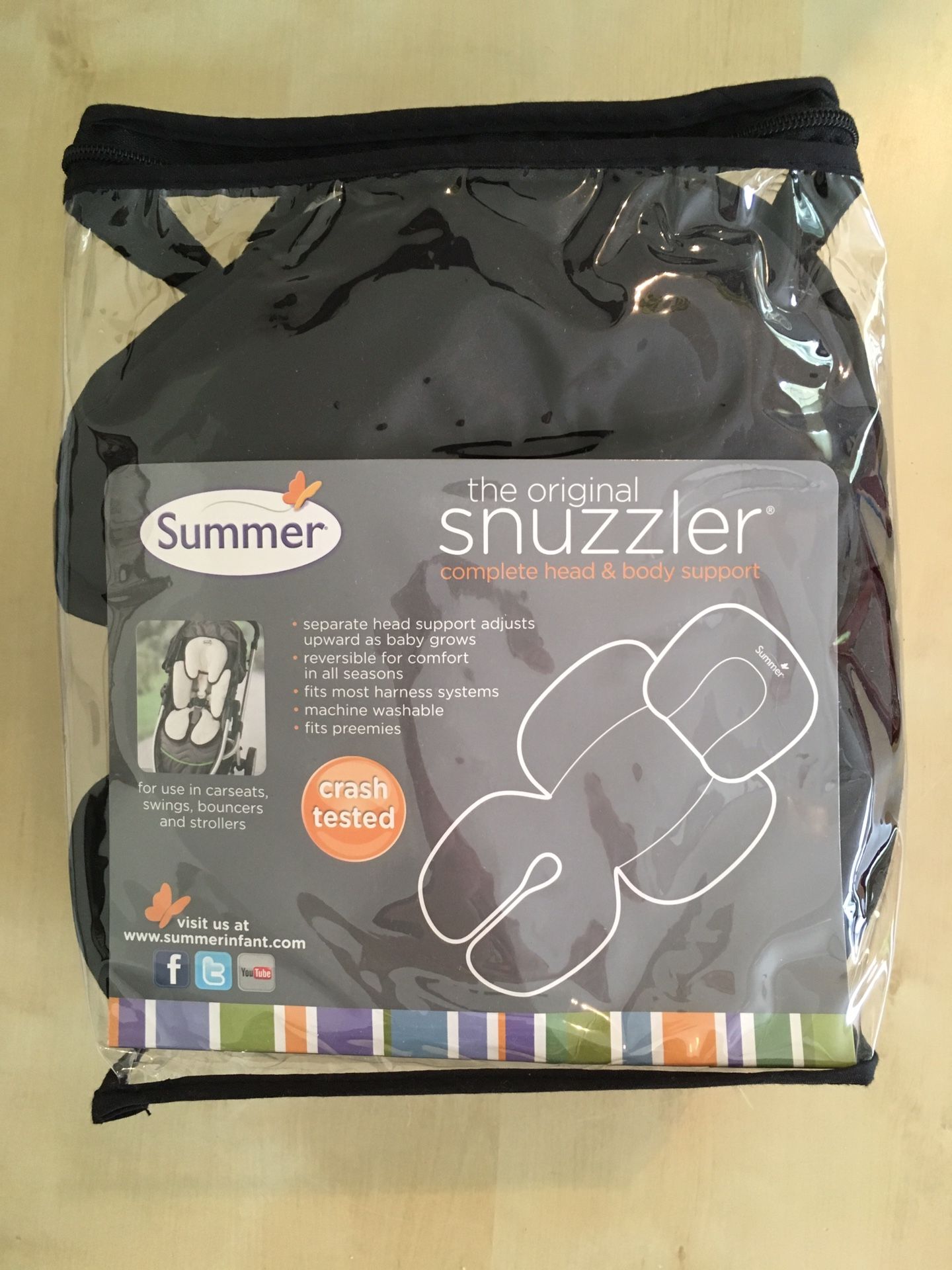 Summer Infant Snuzzler head and body support