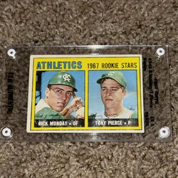 1967 Topps - Rick Monday, Tony Pierce Ultra Rare 60’s Vintage #542 (RC) MINT!