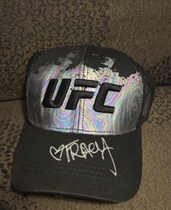 Tracy Cortez Signed Reebok UFC Women Hat MMA Fighter PSA COA Autograph