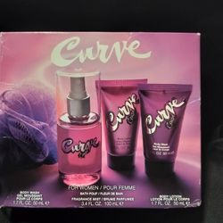 Curve Bath And Fragrance Set