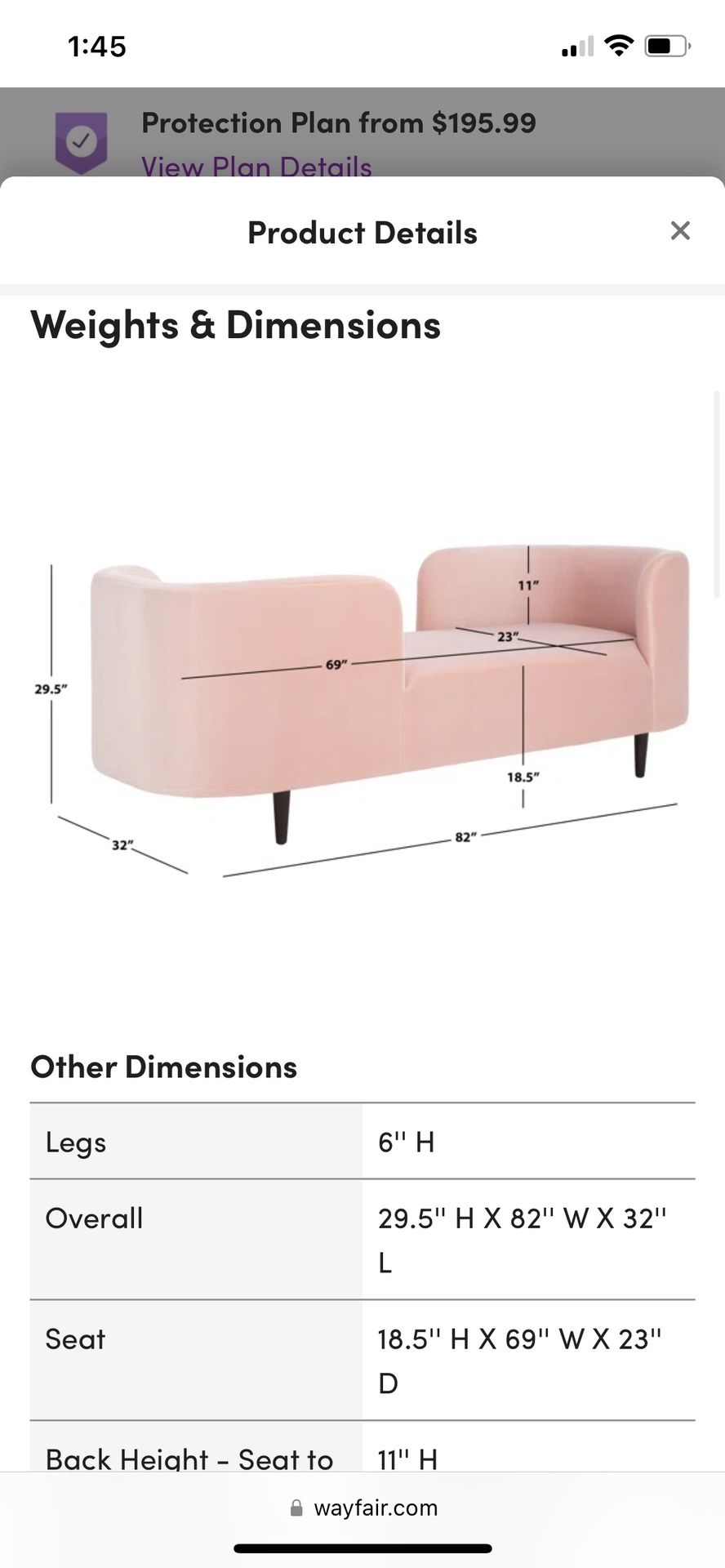 Midway Velvet Chaise Lounge Chair-sofa Bed