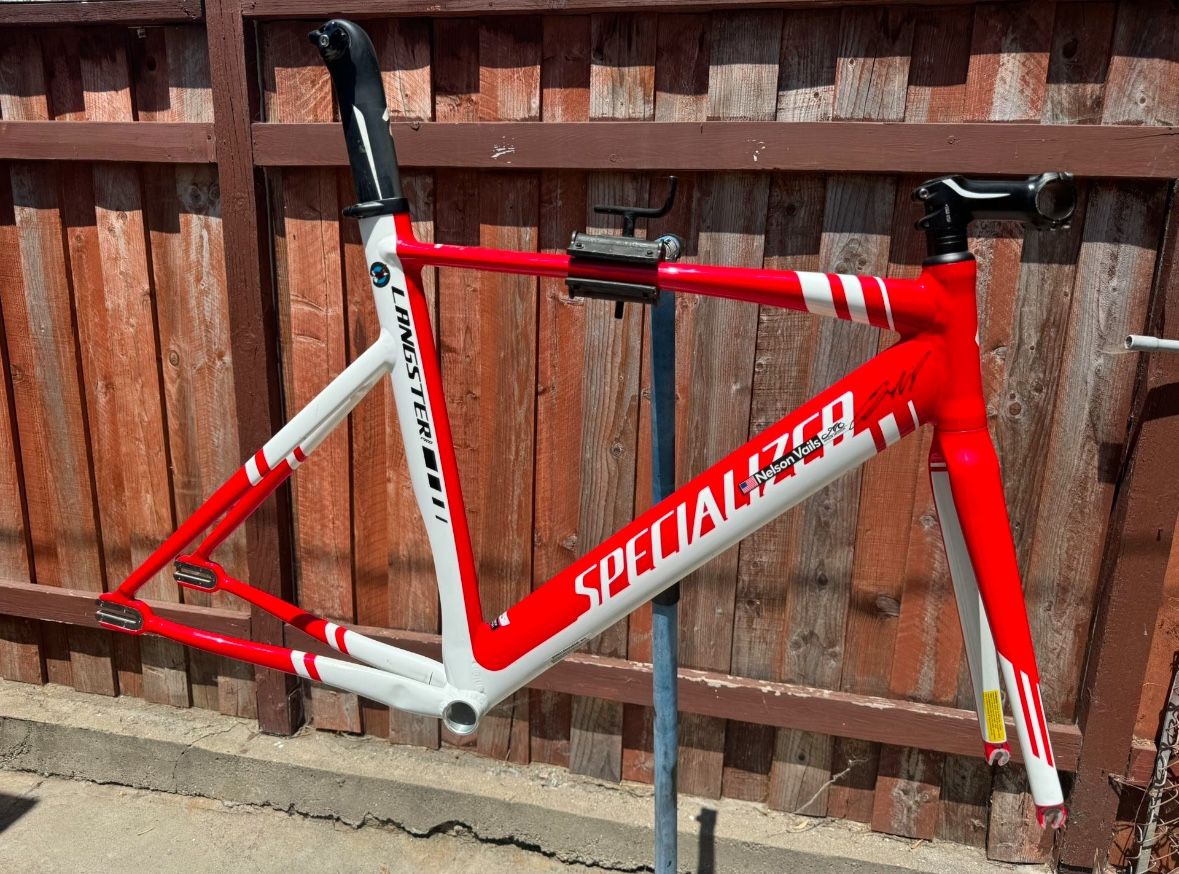 Specialized Langster Pro, 56 cm Red/White Track Pista Excellent