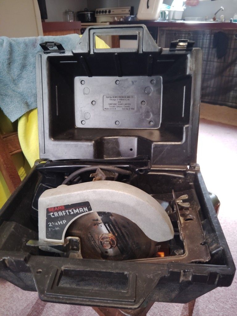 SEARS Craftsman 7-1/4-inch Corded Electric Circular Saw