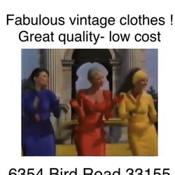 Vintage Clothes 