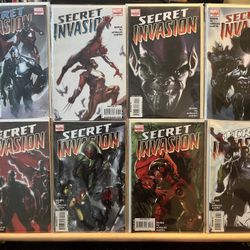 Marvel ⚡️ SECRET INVASION #1-8 Complete ⚡️ 2008-2009