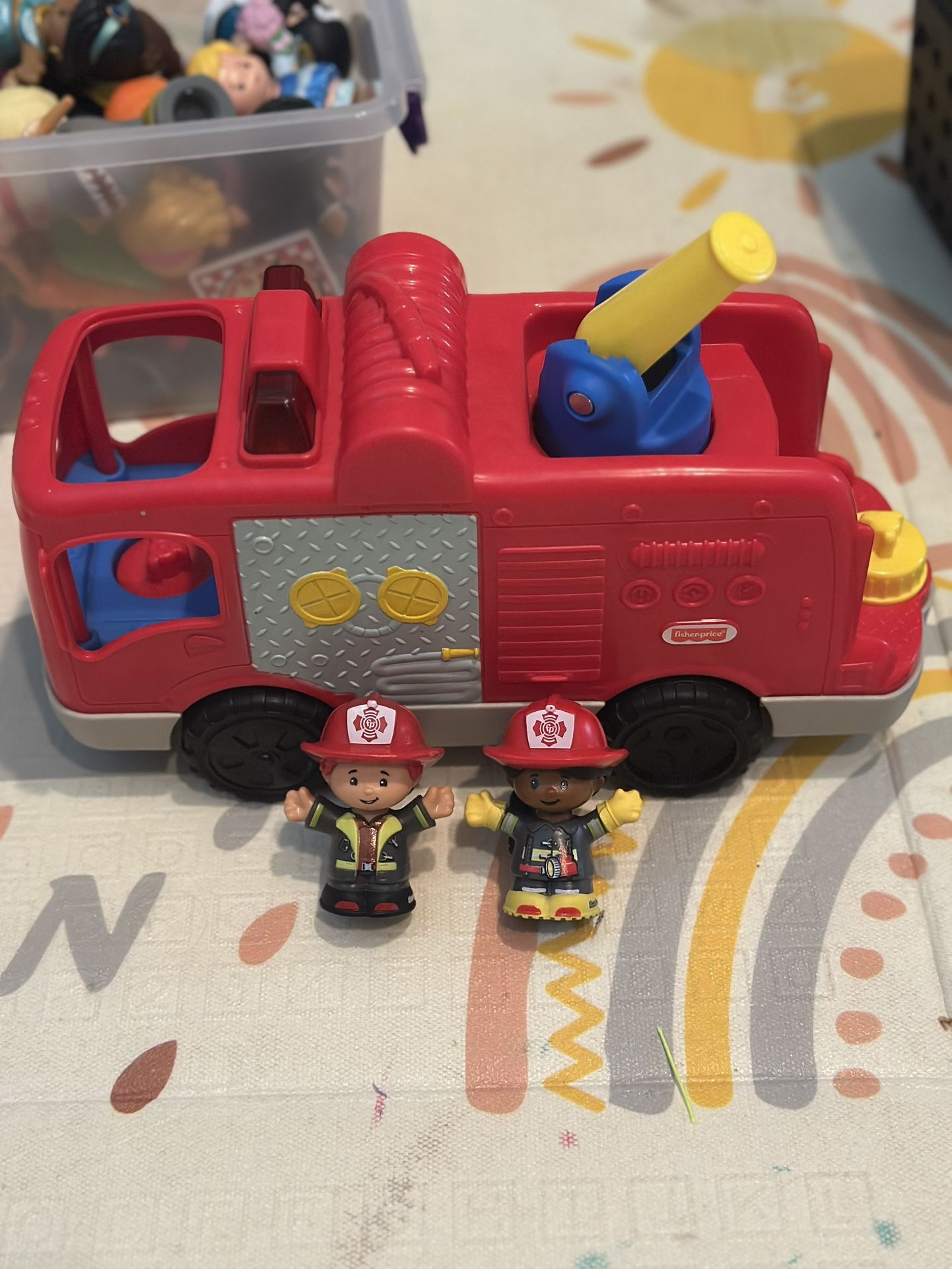 Fisher Price Little People Fire Truck