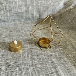 Gold Tea Light Holders