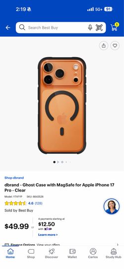 Dbrand iphone 17 pro case
