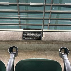 Judge 62nd Home run Plaque Globe Life Field Arlington, Texas 
