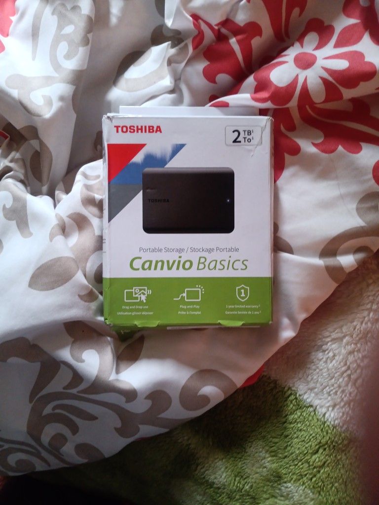 Toshiba 2TB portable storage