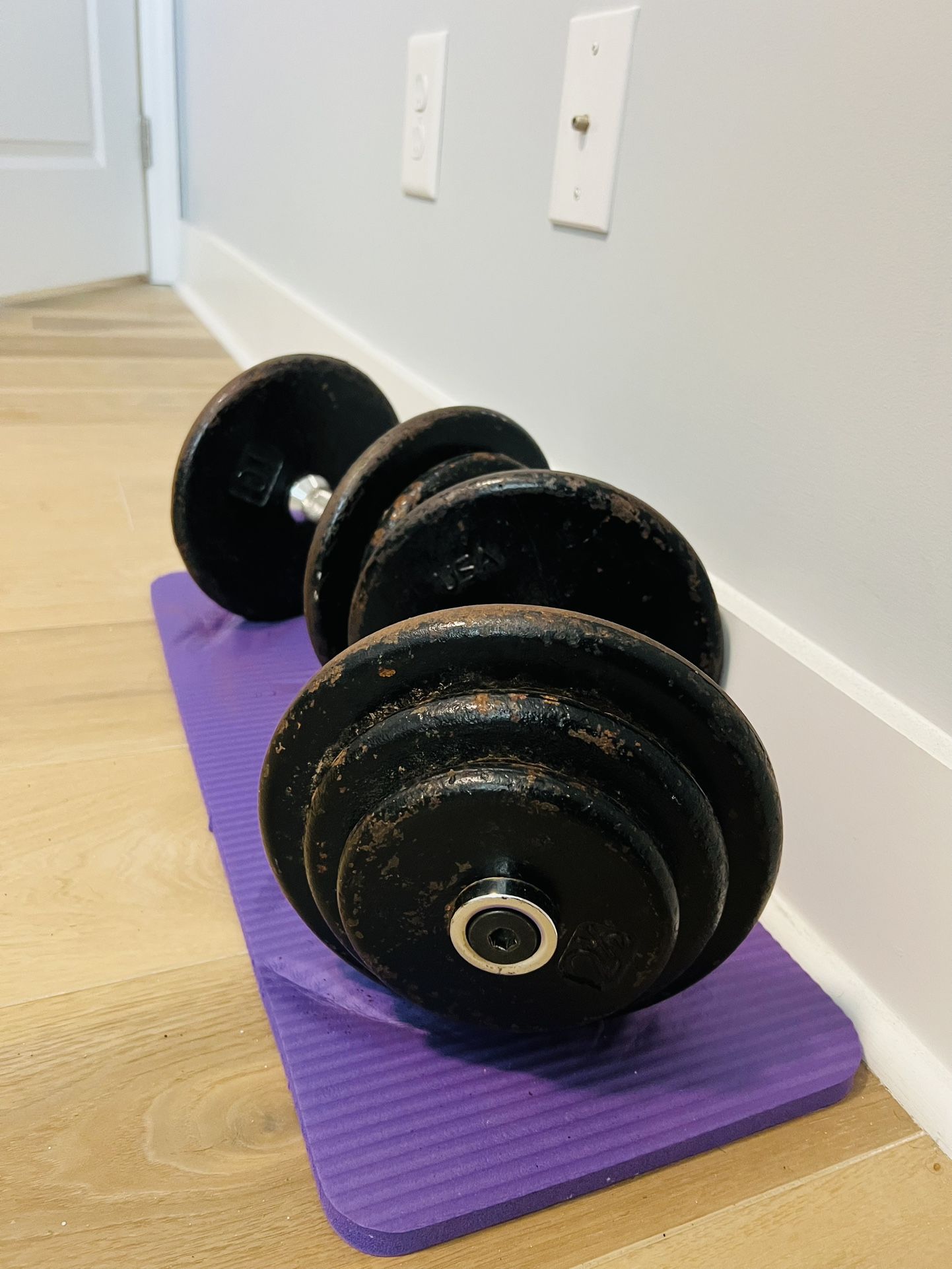 pair 45LB each / 6 rings per unit