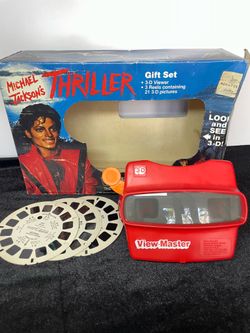 ORIGINAL 1984 Michael Jackson Thriller Giftset