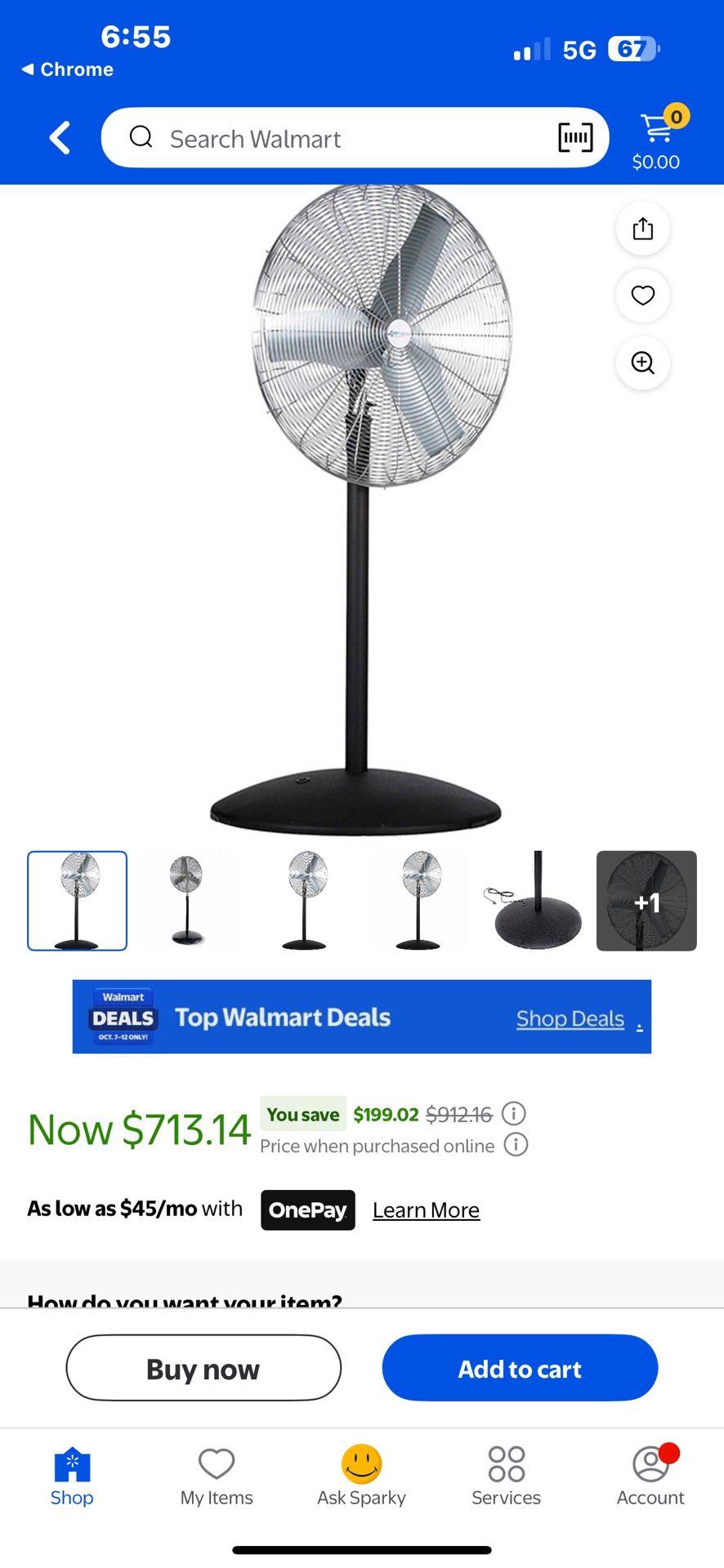 Air Master Industrial Fan