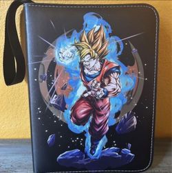 New Dragon Ball Z Zippered Card Binder 