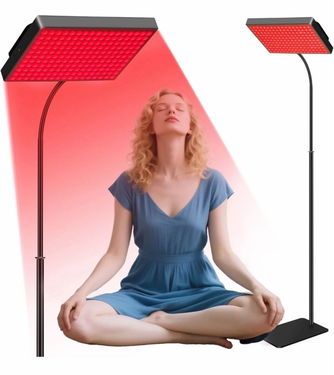 MOTAYU Red Light Therapy Lamp for Face & Body - 660nm & 850nm with ...