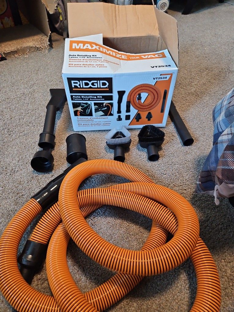 Ridgid 7-piece Auto Detailing Kit